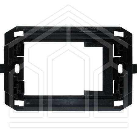 Supporto adattatore per placca ABB ELOS, grigio scuro