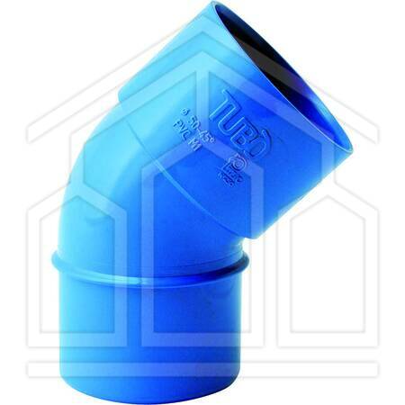 Curva PVC Ø 100, a 45° MF