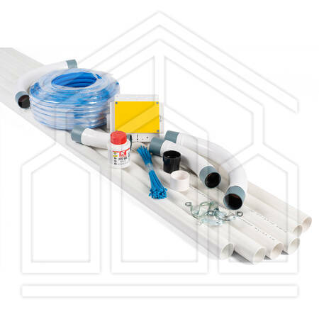 Set predisposizione 1 punto presa Pratico Smart da 2"