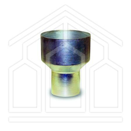 Riduzione acciaio zincato Ø 80/60