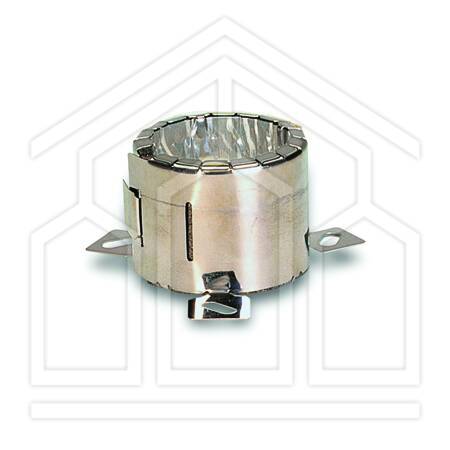 Serranda tagliafiamma REI180 a collare per tubo PVC Ø 100