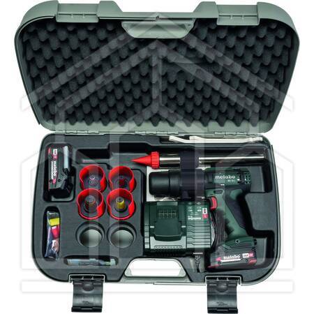 SAFETY BICCHIERATRICE A BATTERIA 18V BBS 32 PLUS A SPINGERE ø14÷32mm CON PINZA