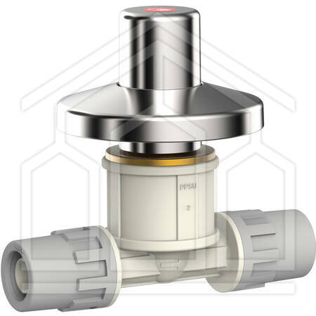 SAFETY-PLUS RUBINETTO ARRESTO CON CAPPUCCIO ABS ø20x20mm