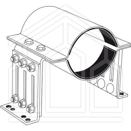 COLLARE FISSAGGIO ø630mm PER PUNTI FISSI