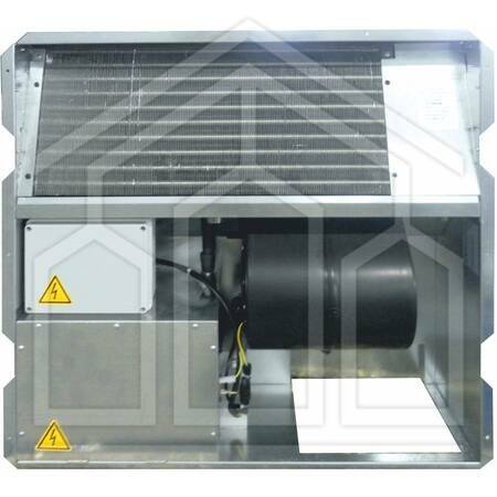 DEUMIDIFICATORE ISOTERMICO INCASSO 300Mc/h CON INTEGRAZIONE