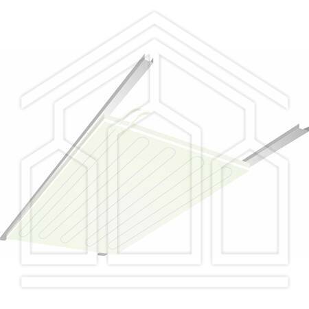 PANNELLO SECCO ATTIVO CON TUBO MULTISTRATO 0,6x2m