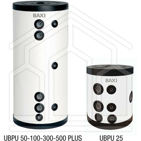 UBPU 300 PLUS PUFFER RISCALDAMENTO/ACQUA REFRIGERATA 300lt