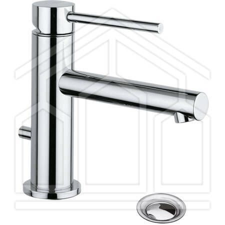 4405 MISCELATORE LAVABO 1FORO CROMO SPAZZOLATO