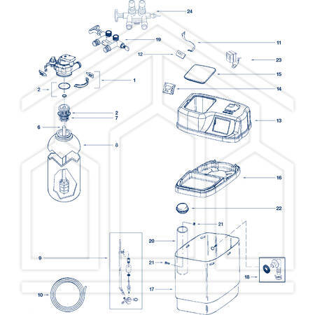 ALIMENTATORE PER ADDOLCITORE