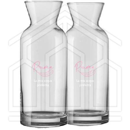CARAFFA "LA MIA ACQUA" 0,69lt/CADAUNO 2 PEZZI