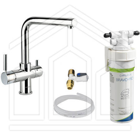 KIT BRAVO-PRO 2 AFFINATORE ACQUA CON RUBINETTO 3 VIE