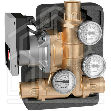 281 GRUPPO RICIRCOLO ANTICONDENSA ø1"F 70°C POMPA YONOS