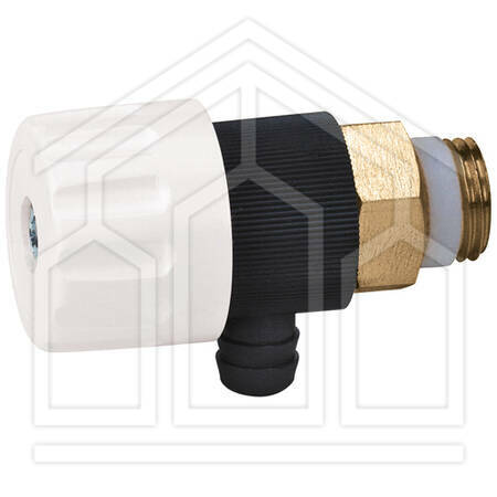 337 MINI RUBINETTO SCARICO ø1/4" TENUTA METALLICA