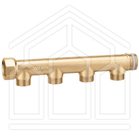 350 COLLETTORE SEMPLICE INTERASSE 50 ø3/4" 2DERIVAZIONI ø23/1,5M