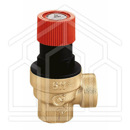 513 VALVOLA SICUREZZA ø1/2"F 3bar