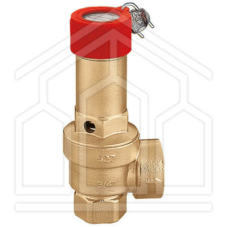 527 VALVOLA SICUREZZA ø1/2"x3/4" STANDARD 3,5bar