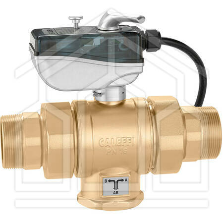 638 VALVOLA A SFERA FORATURA A T 3VIE MOTORIZZATA ø1.1/4" 230V