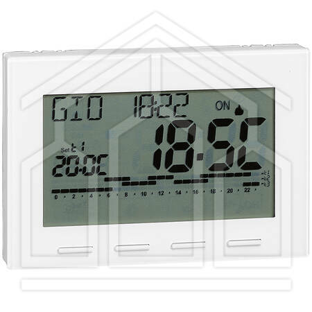 738 CRONOTERMOSTATO AMBIENTE DIGITALE BATTERIA