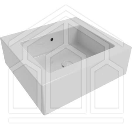 ACQUAGRANDE 60 LAVABO APPOGGIO/SOSPESO BIANCO