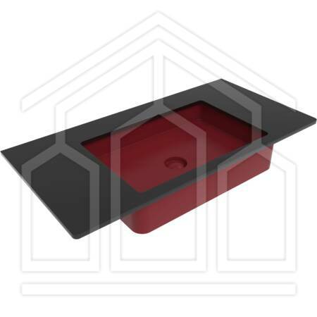 MINIWASH 60 LAVABO SOTTOPIANO ROSSO RUBENS