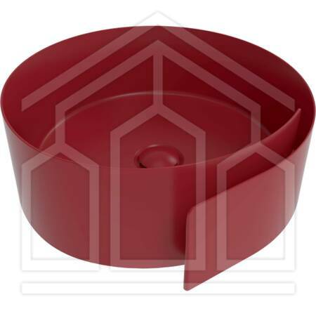 ROLL 44 LAVABO APPOGGIO ROSSO RUBENS