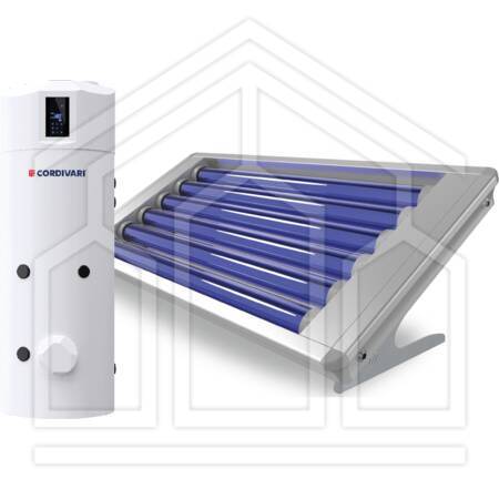 SISTEMA TERMICO SOLARE STRATOS 4S ROTO 180-BOLLYTERM HP NET 300