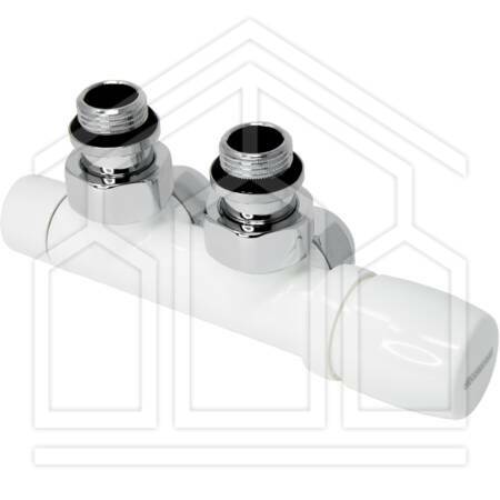 KIT VALV. KRISTAL I50 TERM. SQ. DX MULTISTRATO RAL 9010 V16