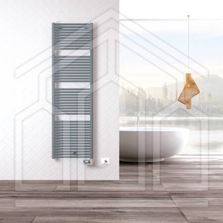 RDT CLAUDIA ELET. 500X1800 900W C/TMT ECO. R01 RAL 9010