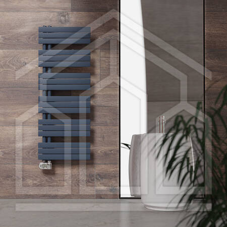 RDT KELLY FLAT SX ELET. 500X1536 900W C/TMT WIFI CL.I R01 RAL 9010