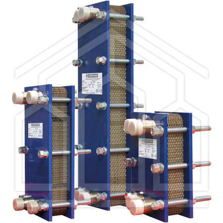 SCAMBIATORE PHC30120/16 19 PIA. H A316L ISPEZ. C/GUARN. EPDM