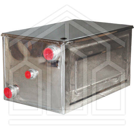 VASO ESPANSIONE INOX   LT. 50