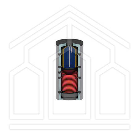 KOMBI-TT 1500 R1 SERBATOIO TANK IN TANK 1500lt SENZA ISOLAMENTO
