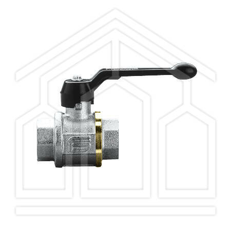 KOSMOS 0301 VALVOLA SFERA ø3/4" FEMMINA/FEMMINA CON LEVA ROSSA