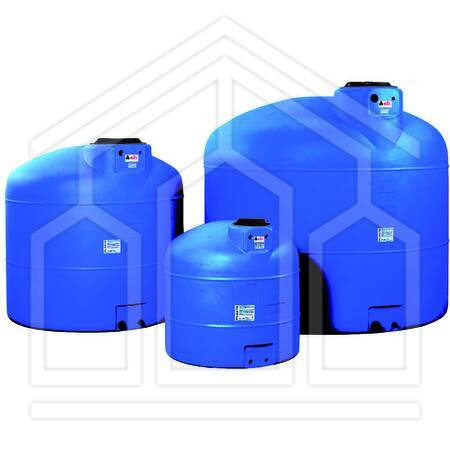 PLASTO PA-5000 SERBATOIO POLIETILENE CILINDRICO VERTICALE 5000lt BLU