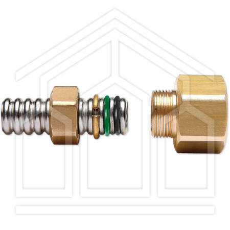 RACCORDO DIRITTO RIDOTTO FEMMINA OTTONE ø1"Rp PER TFA/TFG DN15