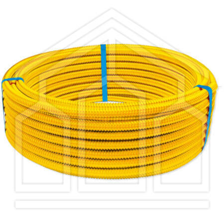 EUROGAS TUBO CSST AISI316L DN12 CON RIVESTIMENTO LDPEL.10m 1P