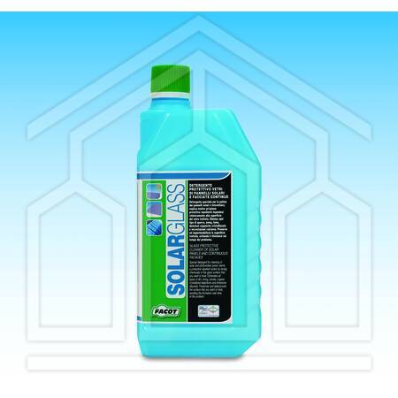 SOLAR GLASS DETERGENTE PER LA PULIZIA DEI PANNELLI SOLARI FLACONE 1lt