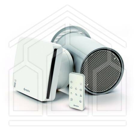 RHINOCOMFORT 160 RF UNITA VENTILANTE CON RECUPERO CALORE E SANIFICAZIONE ARIA