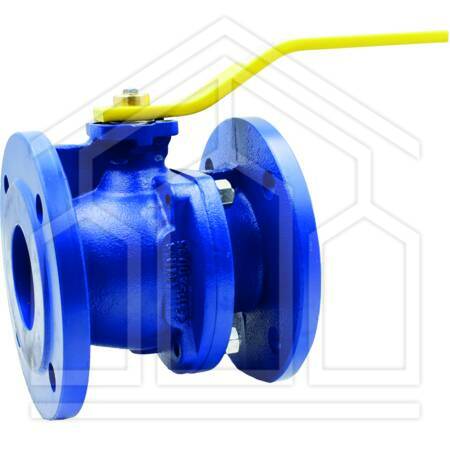 VALVOLA SFERA FLANGIATA GHISA GS400 PER GAS DN125