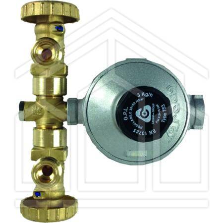 753 KIT MINICENTRALINA GPL 1°STADIO 3Kg/h CON 2 FLESSIBILI
