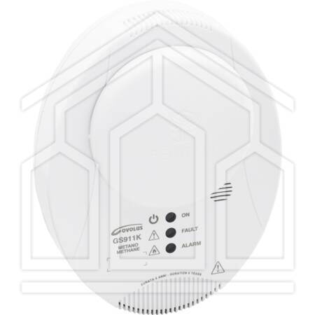 GS911K RILEVATORE CATALITICO FUGHE METANO 230V