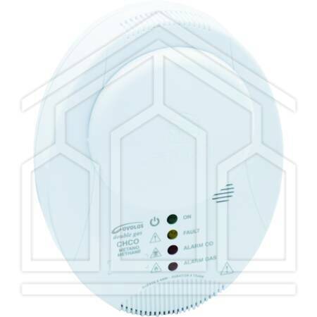 CHCO RILEVATORE FUGHE METANO/MONOSSIDO DI CARBONIO 230V 50÷60Hz