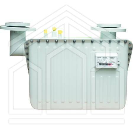 CONTATORE GAS FISCALE A MEMBRANA G100 DN100 IN ACCIAIO
