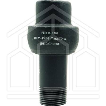 GIUNTO ISOLANTE DIELETTRICO ø1/2"MF PER ACQUA/GAS