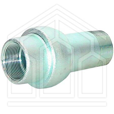 GIUNTO ISOLANTE DIELETTRICO ZINCATO ø3/4"MF PER ACQUA/GAS