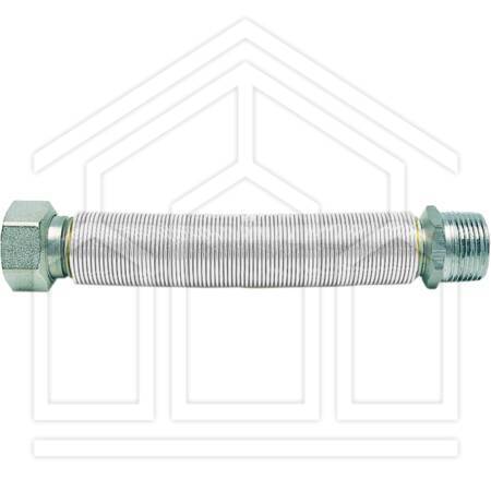 Giunto estensibile acqua Water Link corto bianco 1/2" MF 90-140 mm inox