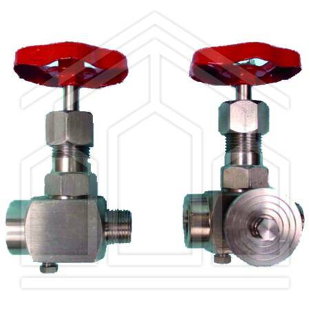 RUBINETTO PORTAMANOMETRO INOX ø1/4"MF