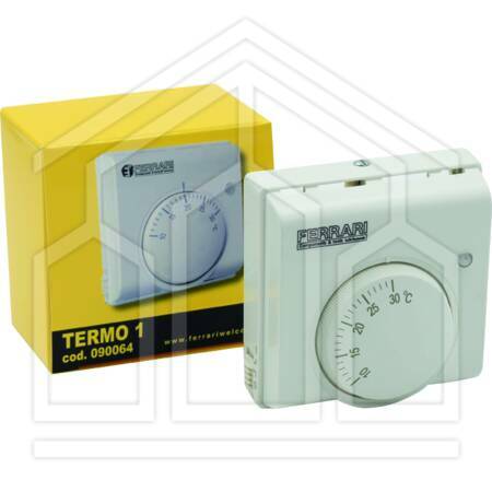 TERMO 1 TERMOSTATO ELETTROMECCANICO A PARETE