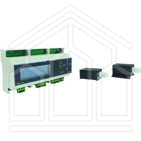 CENTRALINA DI TERMOREGOLAZIONE PER INSTALLAZIONE SU QUADRO ELETTRICO PROGRAMMABILE CON DISPLAY 230V