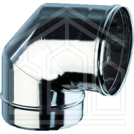 Gomito monoparete 90° d.60